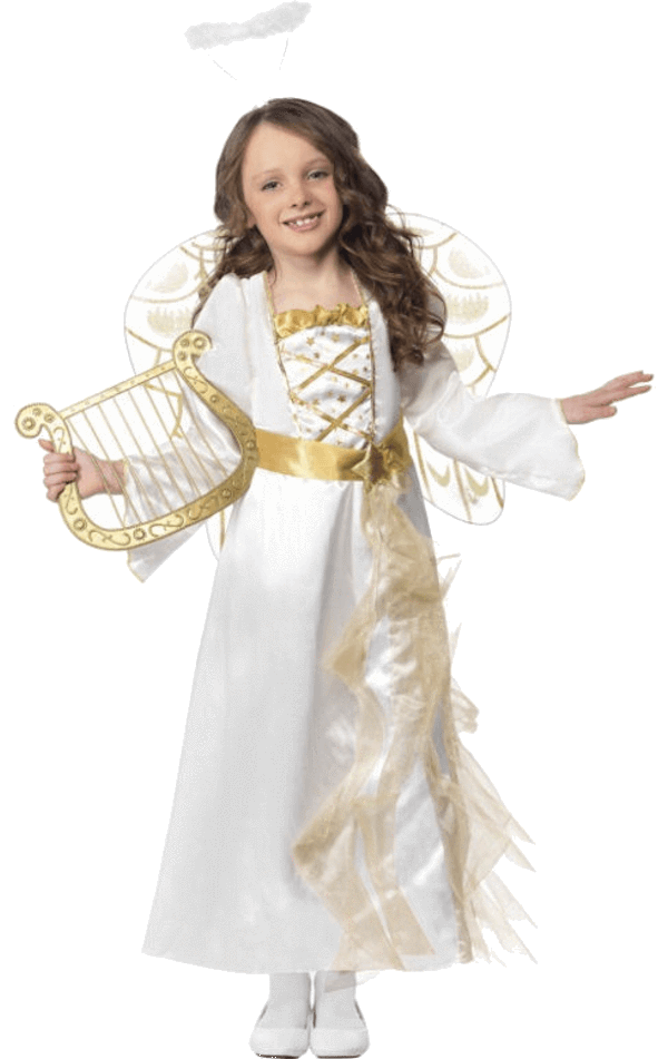 Halloween Costumes Angel PNG Isolated Pic