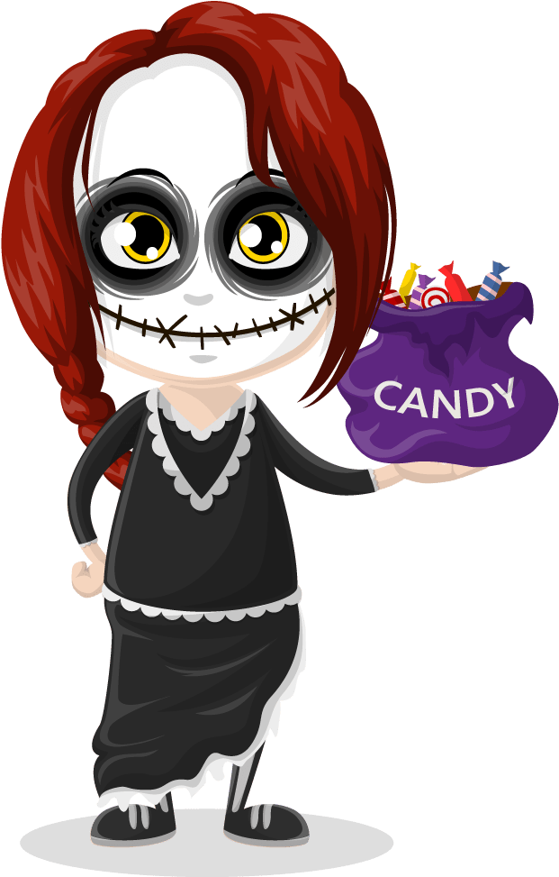 Halloween Costumes Kids PNG Isolated Pic