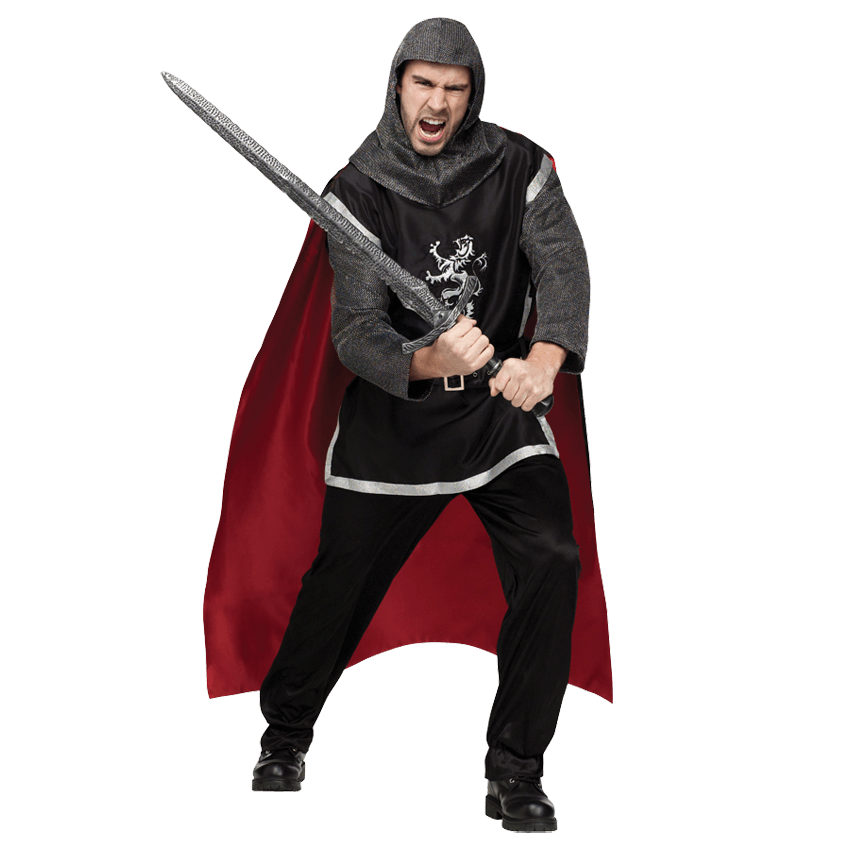 Halloween Costumes Knight PNG Isolated Image