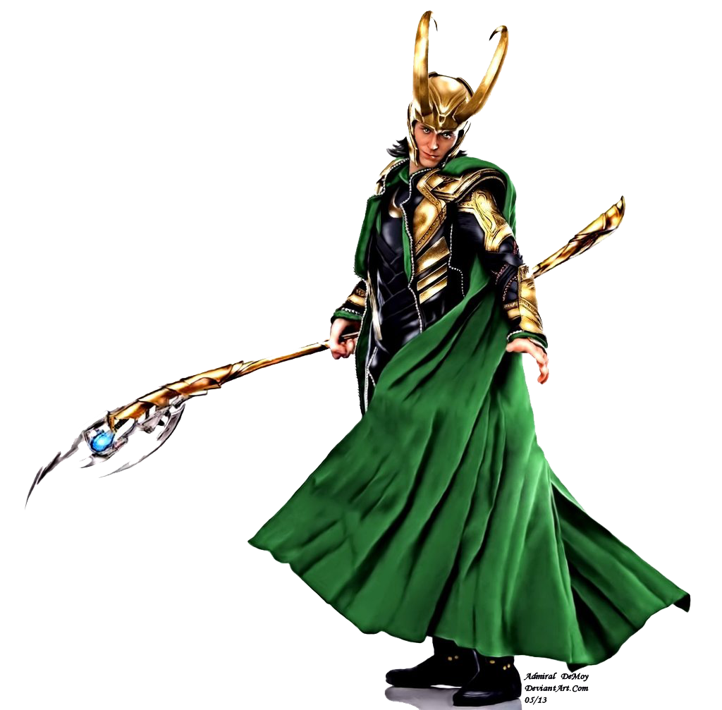 Halloween Costumes Loki PNG Isolated Pic