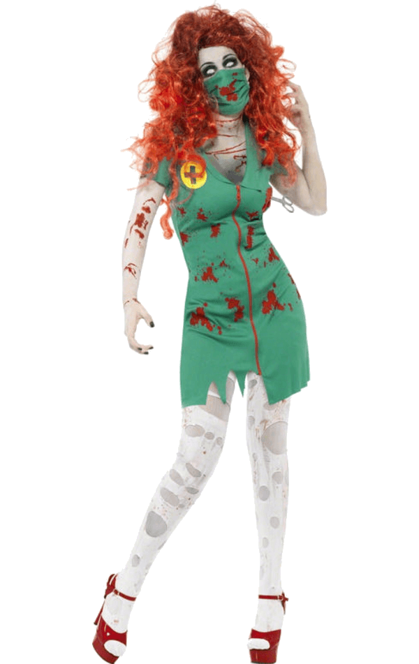 Halloween Costumes Nurse PNG HD Isolated