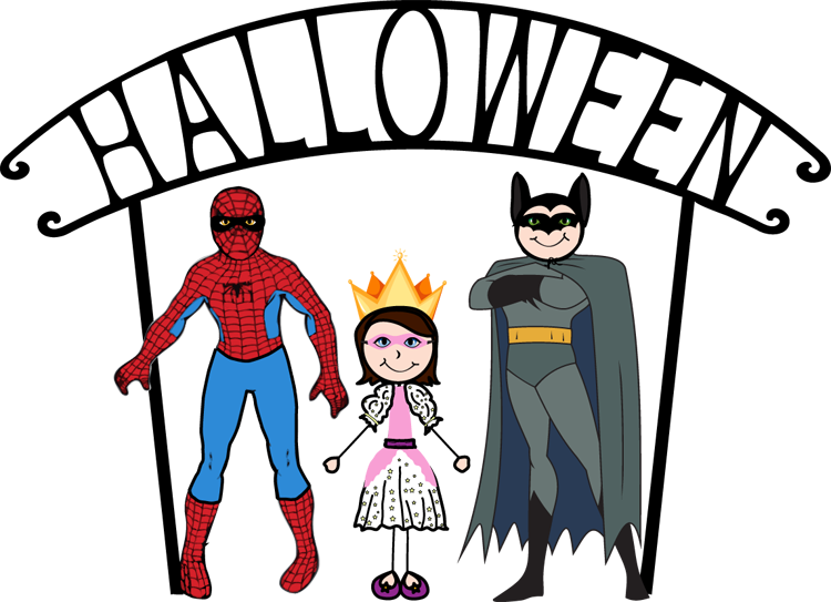 Halloween Family Costumes PNG File