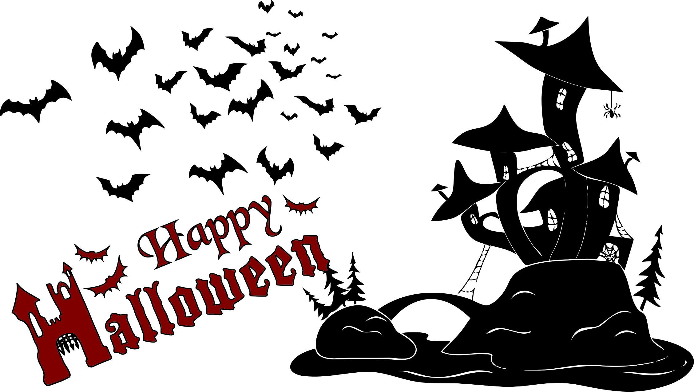 Halloween Font PNG File