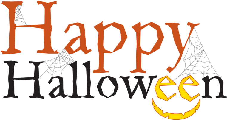 Halloween Font PNG Transparent