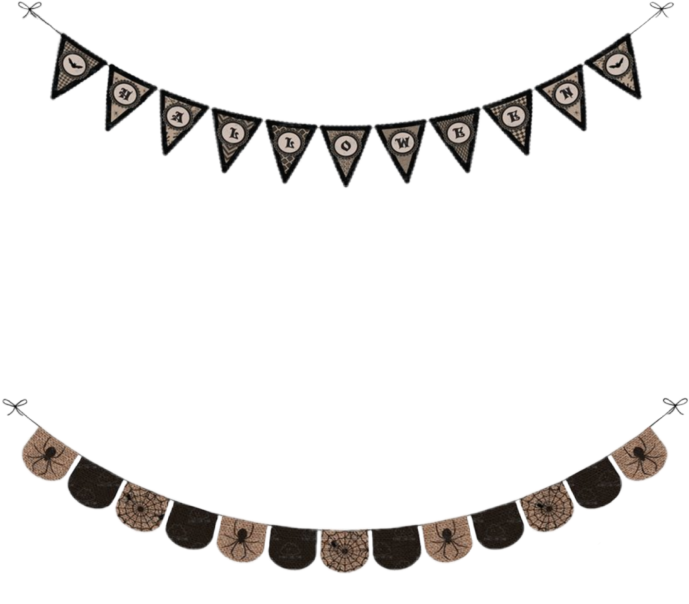 Halloween Garland PNG Pic