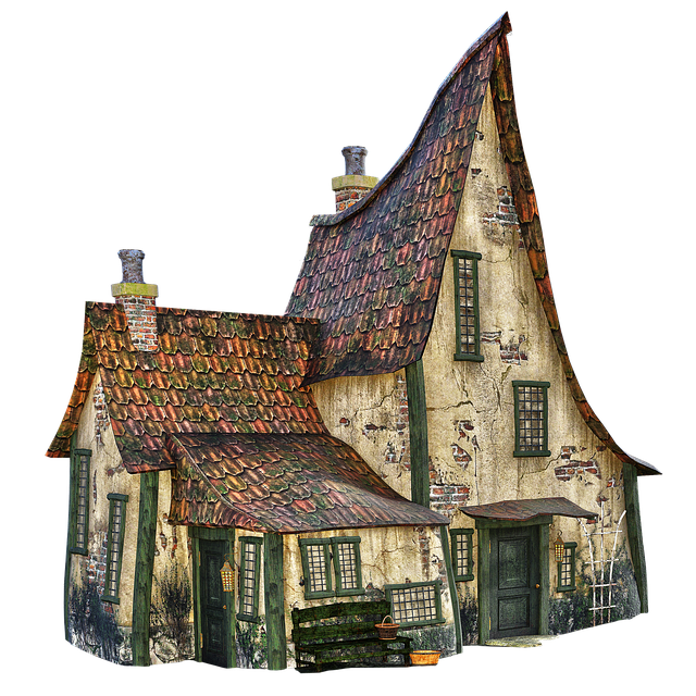 Halloween Gingerbread House PNG HD