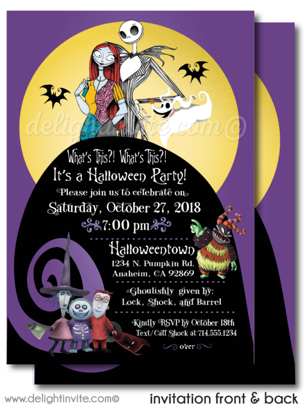Halloween Invitations PNG Clipart