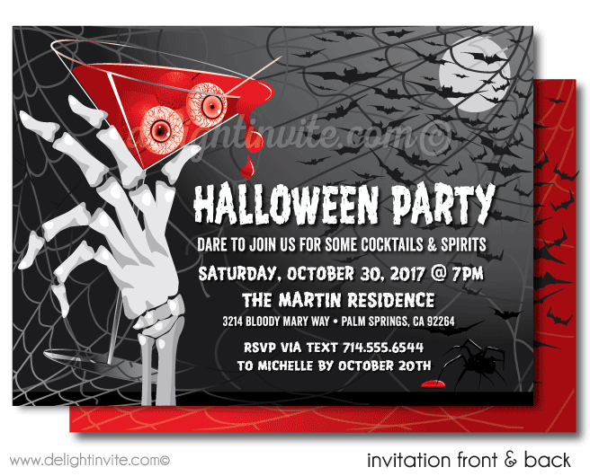 Halloween Invitations PNG Pic