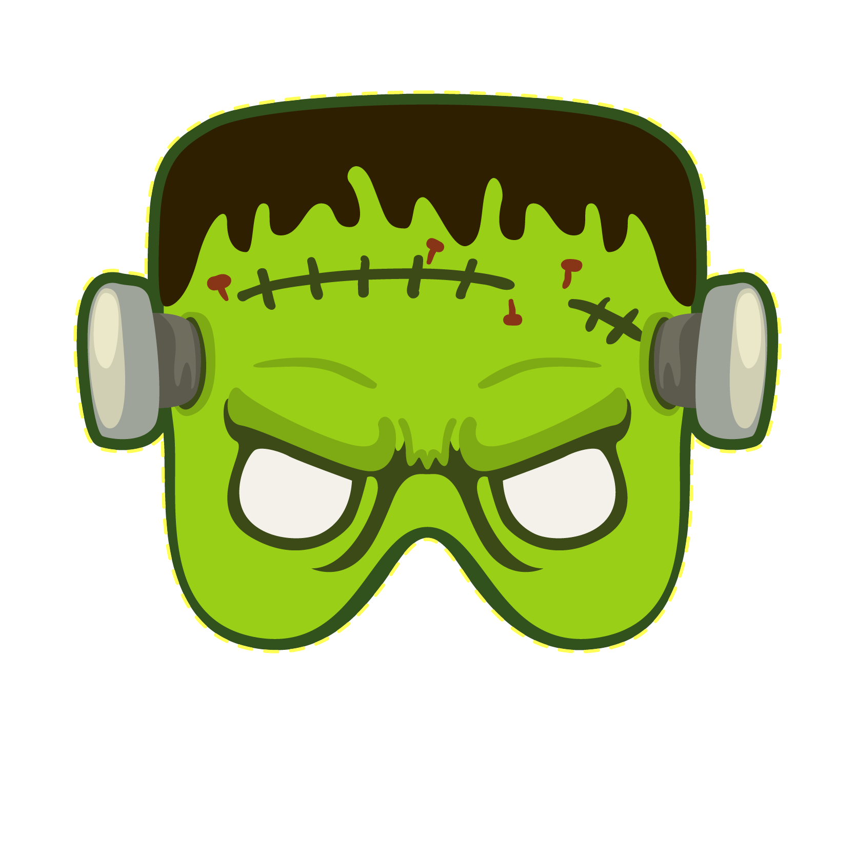 Halloween Mask PNG Clipart