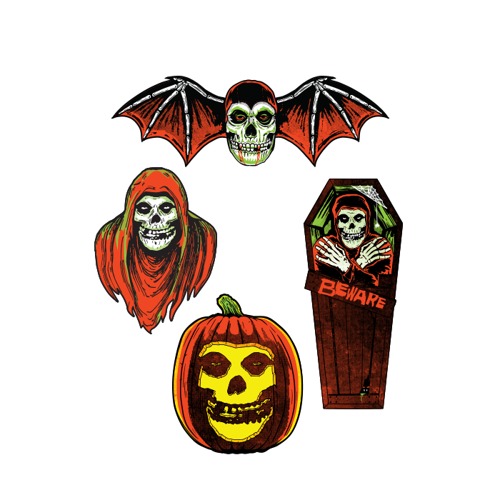 Halloween Ornaments PNG Isolated Pic