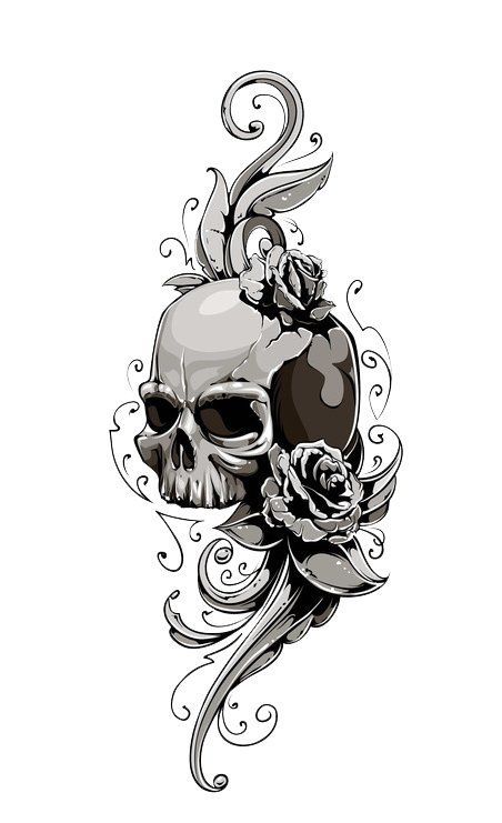 Share 86+ tattoo png skull super hot - thtantai2