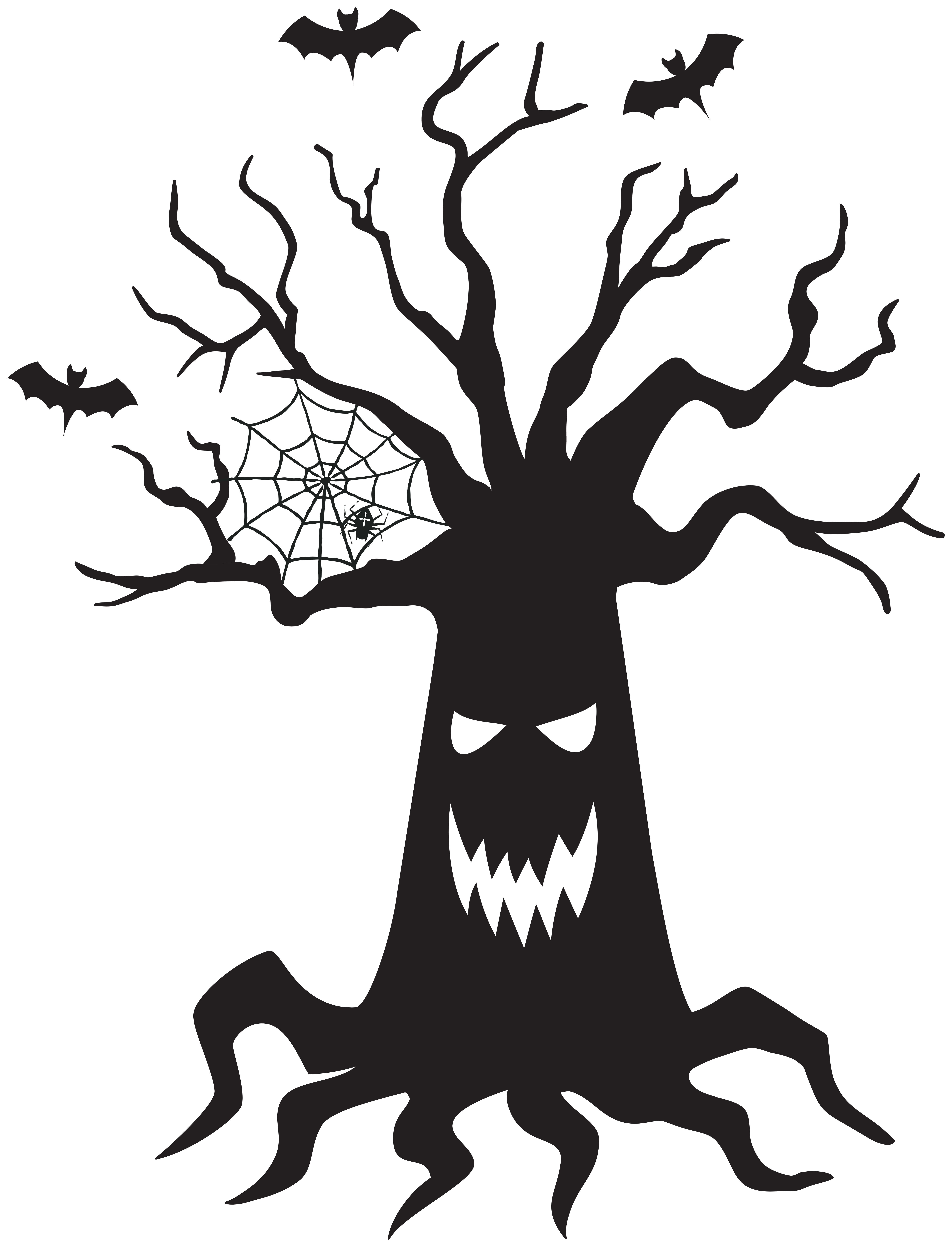 Halloween Tree Transparent PNG