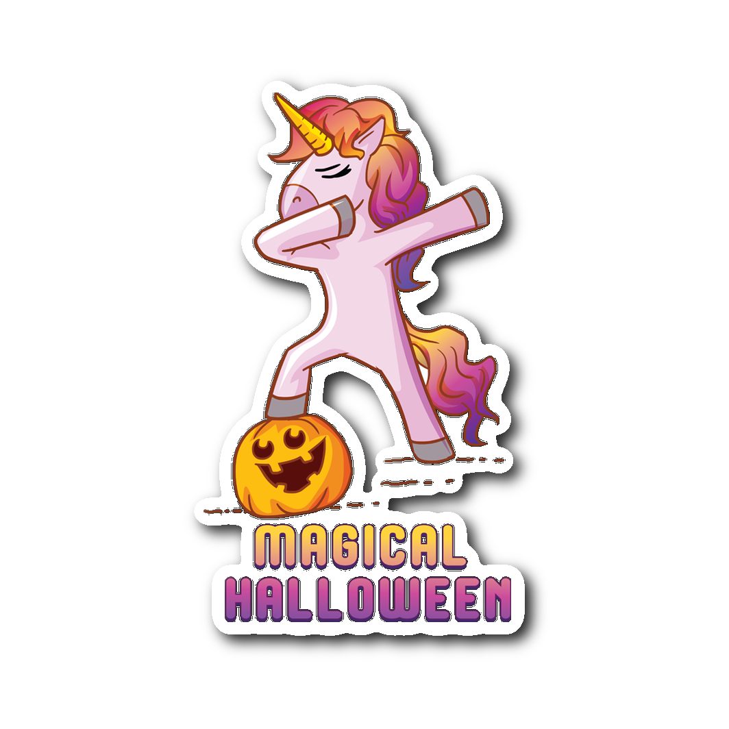 Halloween Unicorn Transparent PNG