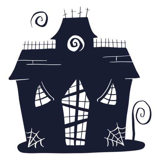 Halloween Village Houses PNG Image