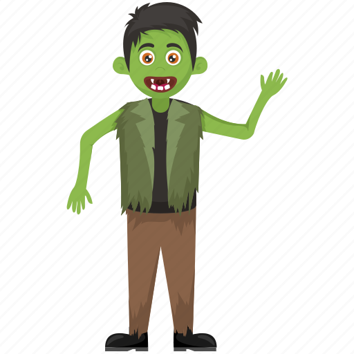 Halloween Zombie Costume PNG Picture