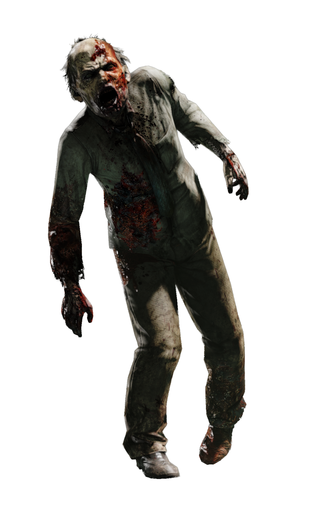 Halloween Zombie PNG Isolated Image