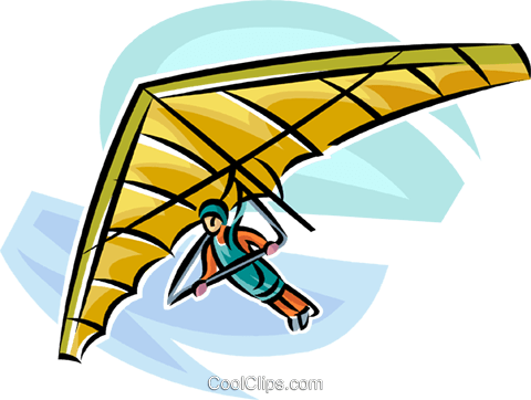 Hang Gliding PNG Isolated HD
