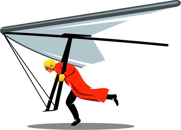 Hang Gliding PNG Picture