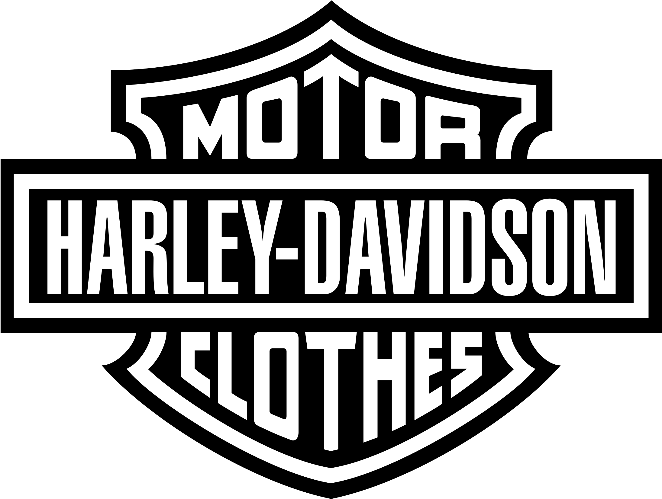 Harley Davidson Logo PNG Isolated File