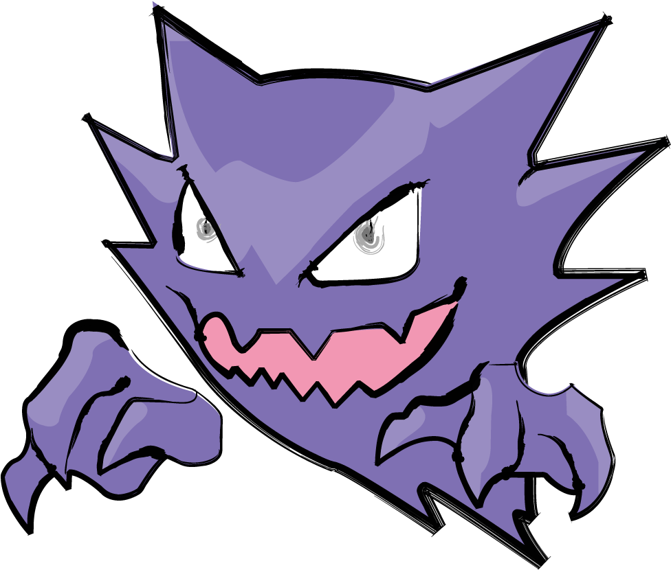 Haunter Pokemon PNG HD Isolated | PNG Mart