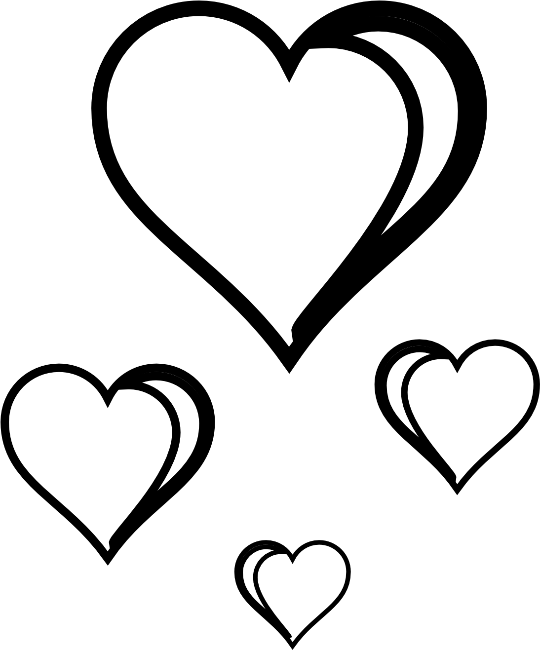 Heart Drawing PNG Image