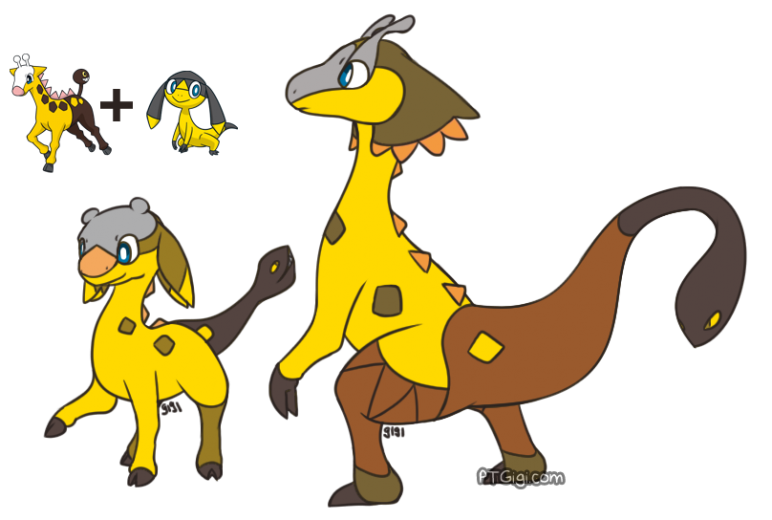 Heliolisk Pokemon PNG Background Image