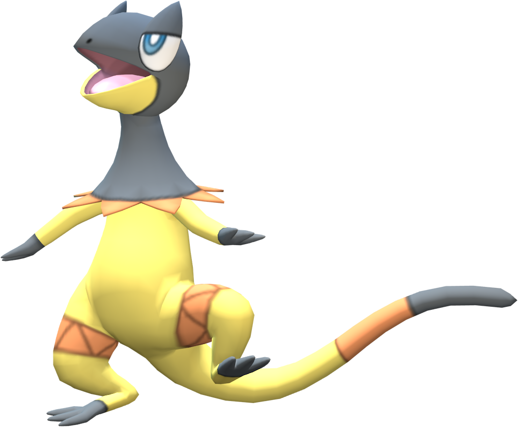 Heliolisk Pokemon PNG Image
