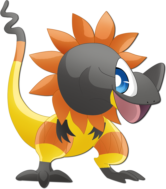 Heliolisk Pokemon PNG Isolated HD Pictures
