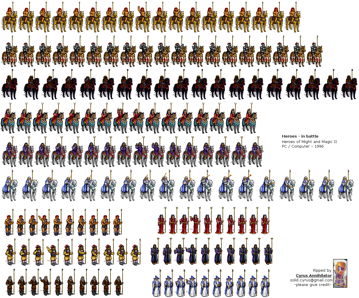 Heroes of Might and Magic PNG Isolated Photos