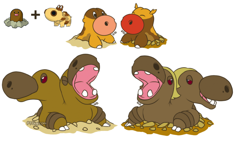 Hippopotas Pokemon PNG