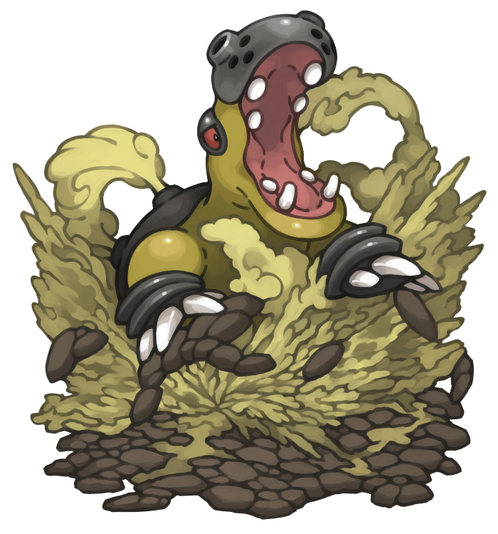 Hippowdon Pokemon PNG Isolated Pic
