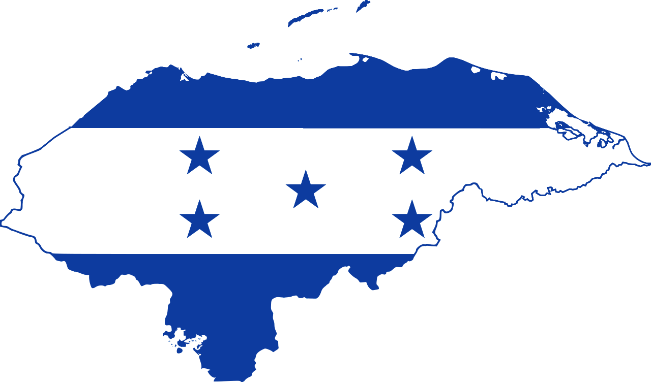 Honduras Flag PNG Isolated File