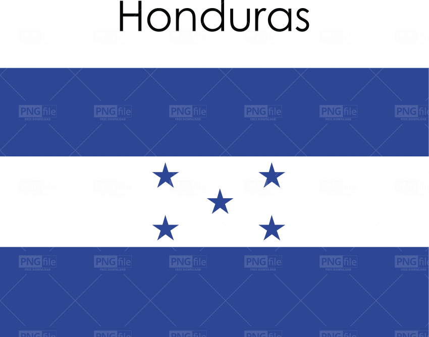 Honduras Flag PNG Pic
