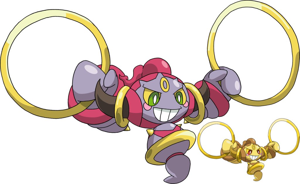 Hoopa Pokemon PNG Isolated Clipart