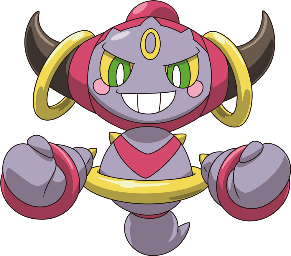 Hoopa Pokemon PNG Isolated Transparent