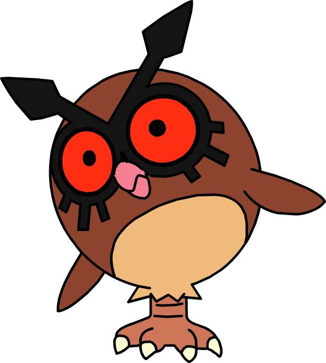 Hoothoot Pokemon PNG Image