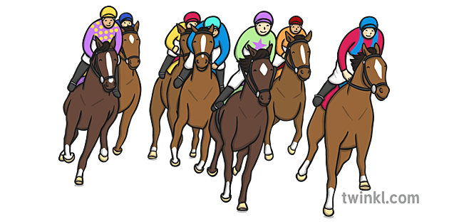 Horse Racing PNG Image