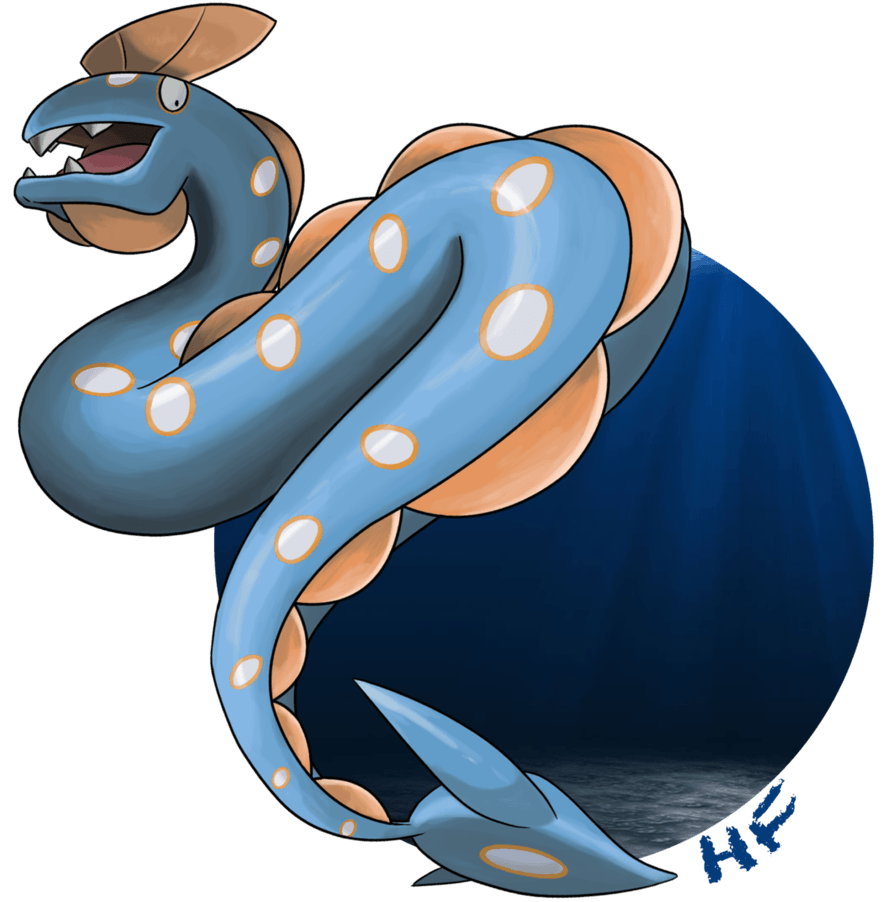 Huntail Pokemon PNG Isolated HD