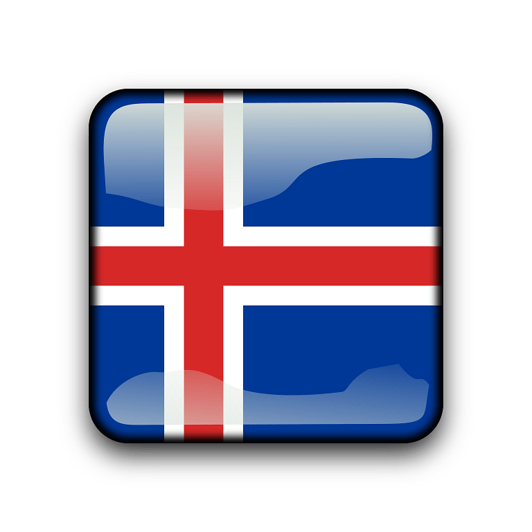 Iceland Flag PNG Image