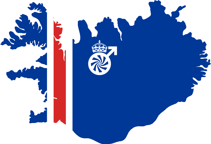 Iceland Flag PNG Isolated Photo