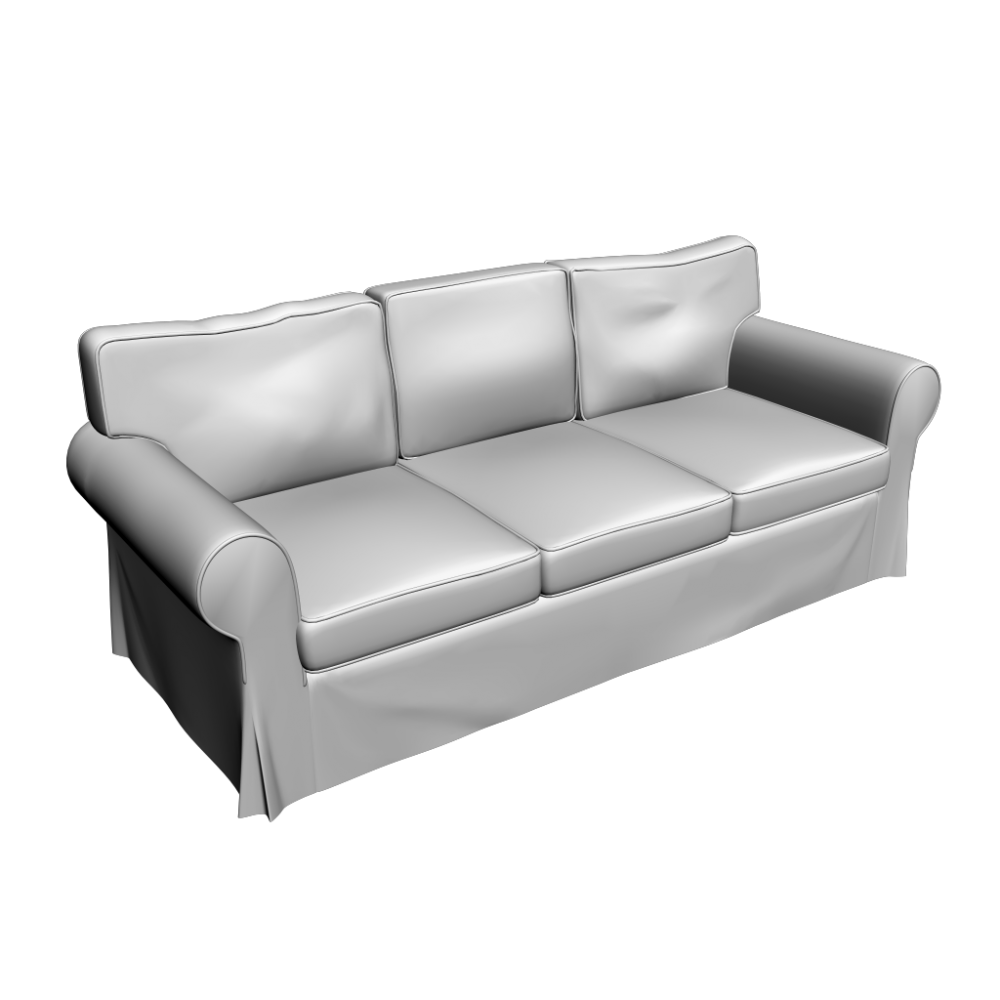 Ikea Ektorp Sofa PNG File