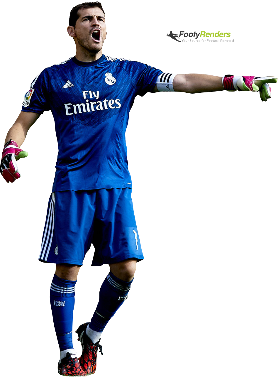 Iker Casillas PNG Isolated File