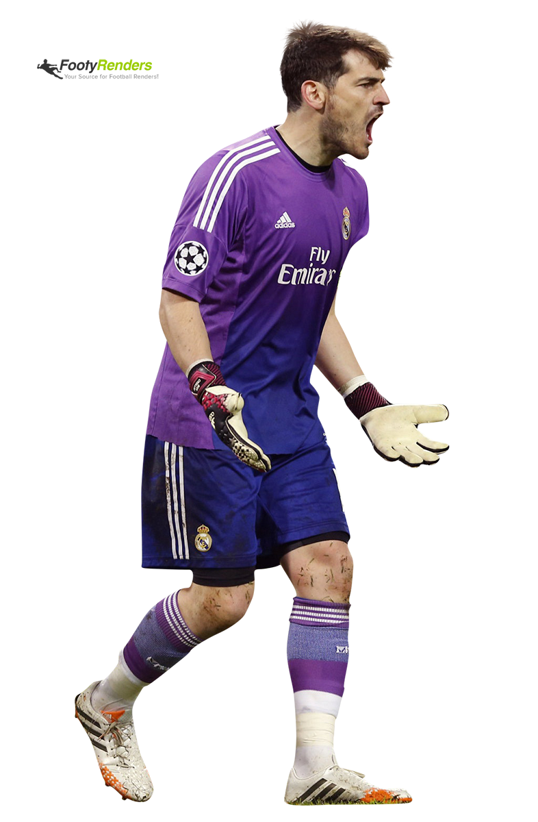 Iker Casillas PNG Isolated Pic