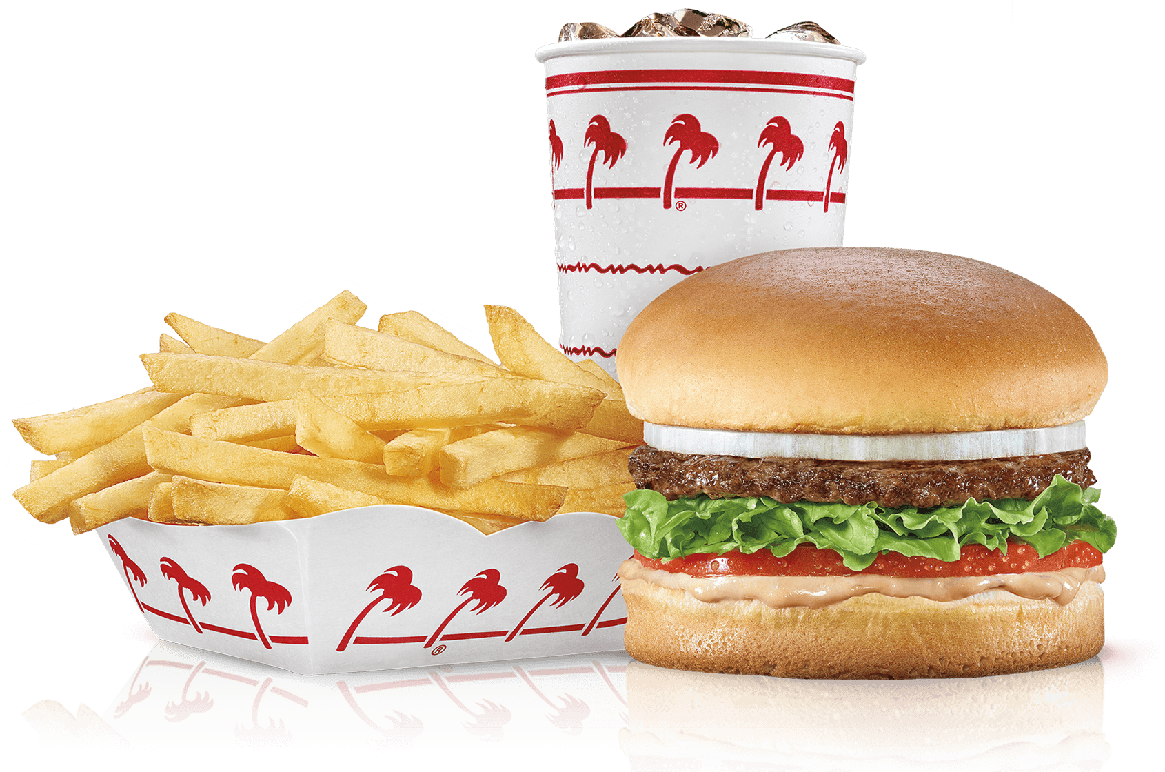 In-N-Out Burger PNG File