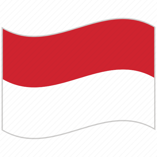 Indonesia Flag PNG Clipart