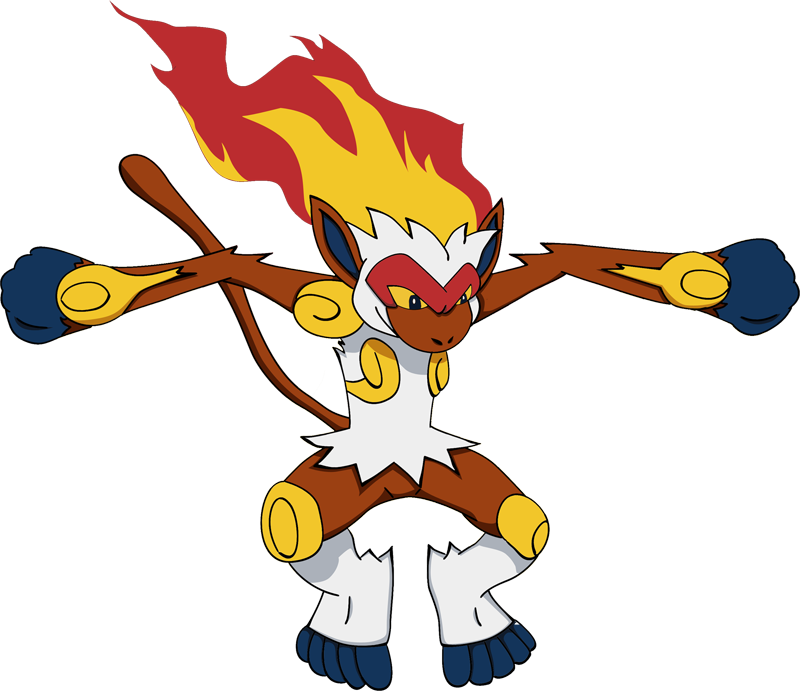 Infernape Pokemon Download PNG Isolated Image