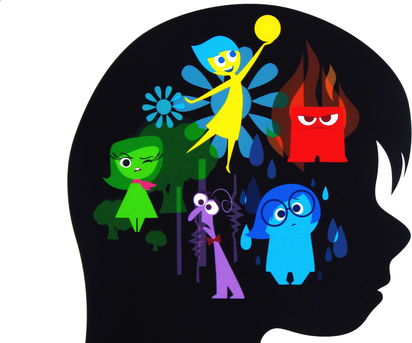 Inside Out PNG HD Isolated