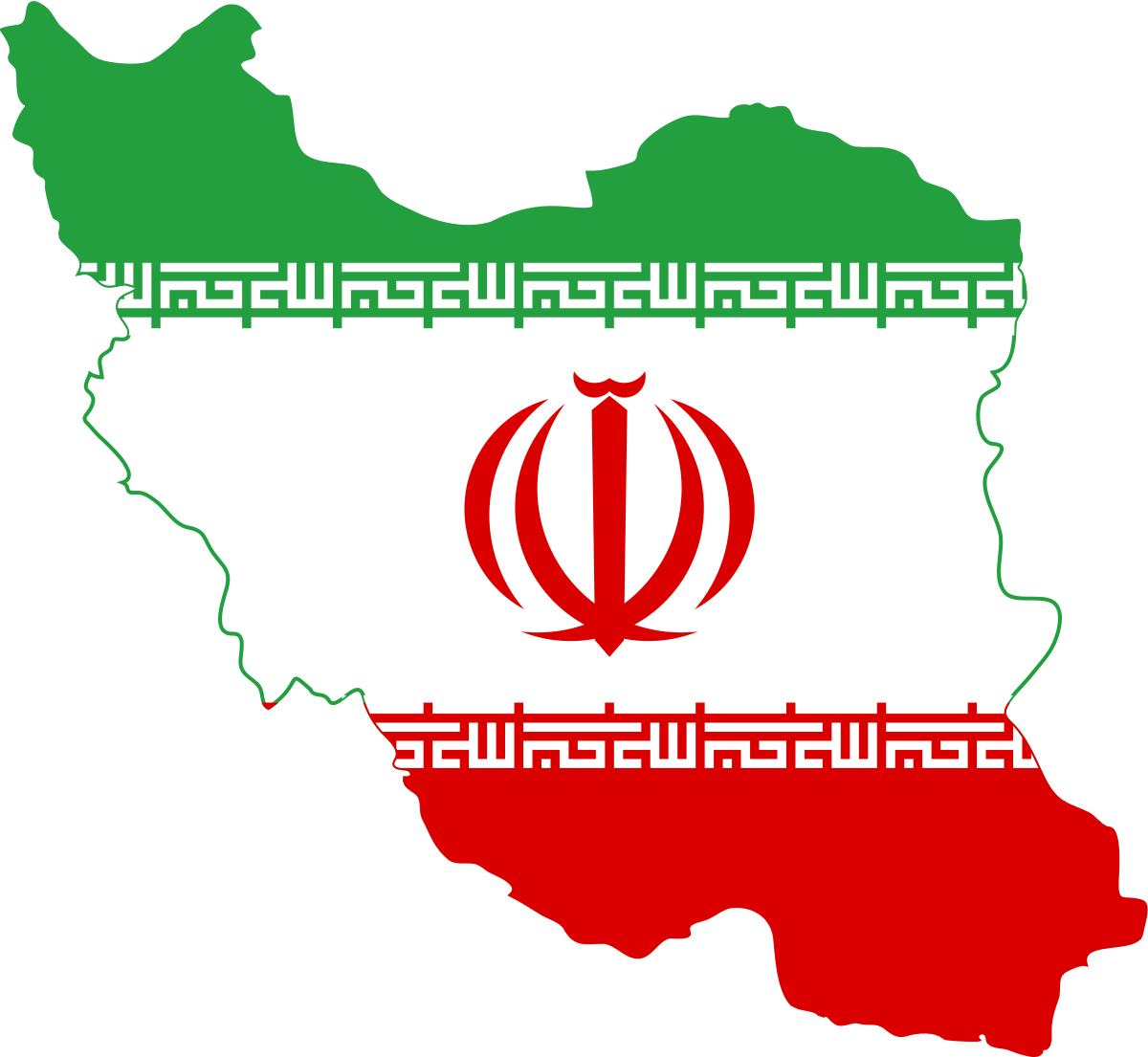 Iran Flag PNG Clipart