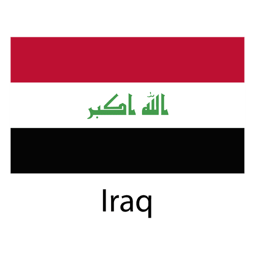 Iraq Flag PNG HD Isolated