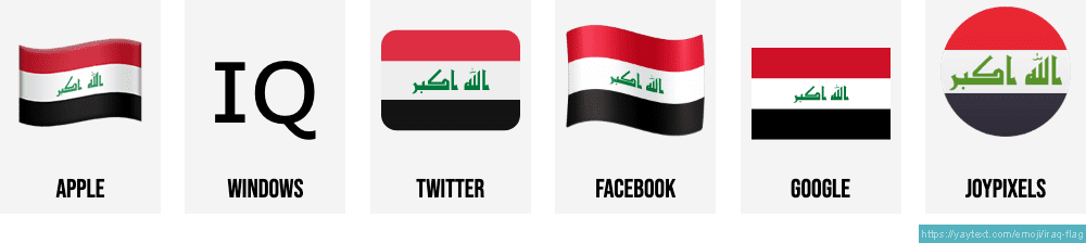 Iraq Flag PNG Isolated HD
